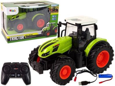 Ferngesteuerter Traktor 1:24 R/C Grün