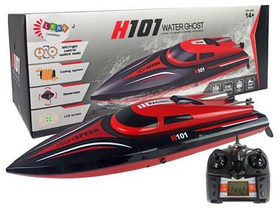 Ferngesteuertes Motorboot H101 Rot 1:48 2.4G 35 km/h