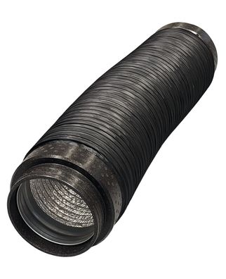 Flexelement ComfoPipe Compact DN160 1 m, gedämmt, schwarz von Zehnder - 990328765