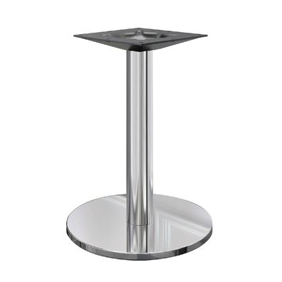 NIZZA | Bistro Tischgestell | Edelstahl | Fuß: Ø 50 cm | Höhe: 72 cm | Tischgestell