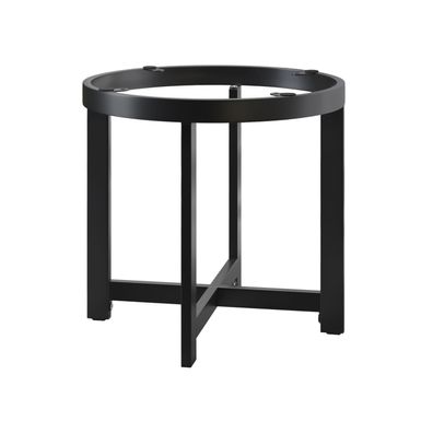 Orlando | Bistro Lounge Tischgestell | Ø48,5 x H50 cm | Schwarz | Tischgestell Schwa