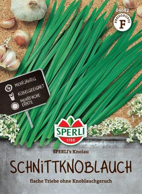 Schnittknoblauch SPERLI's Knolau, mehrjährig, kübelgeeignet für mehrfache