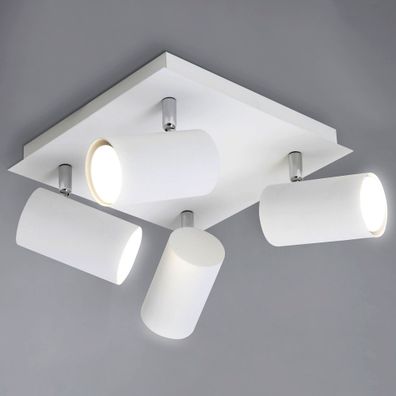 Modern Decken Weiß | Leuchte Deckenlampe Deckenleuchte Deckenstrahler