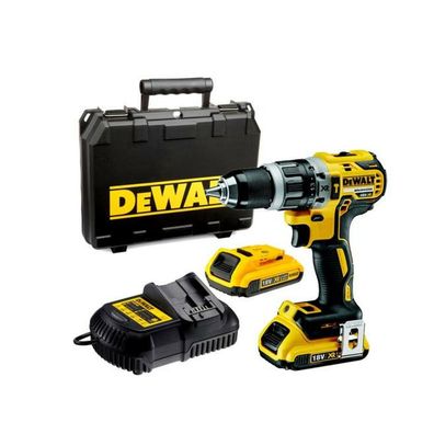 DEWALT 18V 70/27Nm 2x2.0Ah LI-ION Brushless Bohrmaschine MIT TSTAK-GEHÄUSE DCD796D2