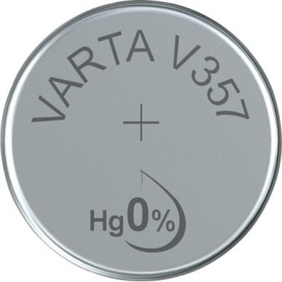 Varta Knopfzelle High Drain V357 357 101 Silberoxid SR44 1,55V 143 mAh