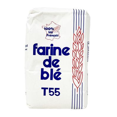 Farine De Blé Weizenmehl T55 (550er) aus Frankreich – 1KG für beste Backergebnisse