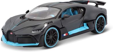 Maisto 31526 - Modellauto - Bugatti Divo (dunkelgrau, Maßstab 1:24) Sportwagen