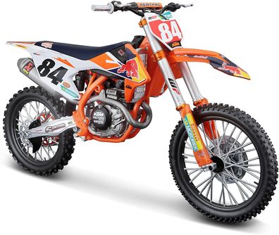 Maisto 532228 KTM Supercross 450 SX-F '18 Jeffrey Herlings Maßstab 1:6 Motorrad