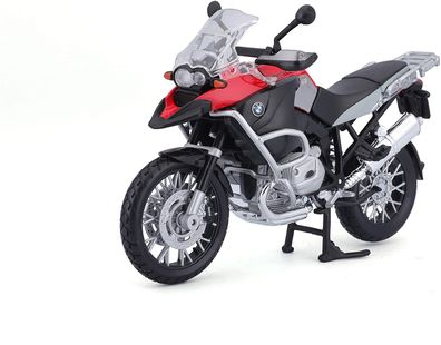 Maisto 31157 - Modellmotorrad - BMW R1200GS (schwarz-rot, Maßstab 1:12) Motorrad