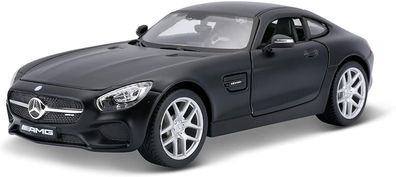 Maisto 31134 - Modellauto - Mercedes SLS AMG GT (mattschwarz, Maßstab 1:24) Auto