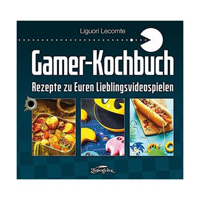 Zauberfeder Verlag - Gamer-Kochbuch Buch Zocker Spieler kochen Essen Nerds