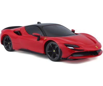 Maisto Tech 81532 Ferngesteuertes Auto Ferrari SF90 Stradale (rot, Maßstab 1:24)