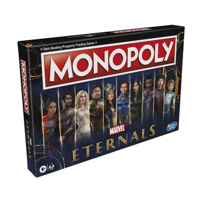 Hasbro Monopoly Marvel Eternals (englisch) Spiel Brettspiel Gesellschaftsspiel