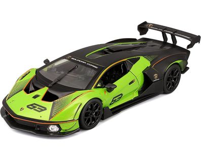 Bburago 18-28017 - Modellauto - Lamborghini Essenza SCV12 (grün, Maßstab 1:24)