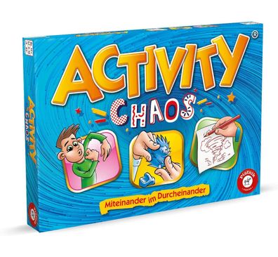 Piatnik - Activity Chaos Brettspiel Gesellschaftsspiel 4-12 Spieler Multitasking