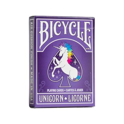 Bicycle® Kartendeck - Unicorn Spielkarten Karten Kartenspiel Pokerkarten Zauberkarten