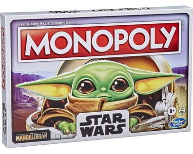 Hasbro Brettspiel Monopoly Star Wars Mandalorian Englisch Gesellschaftspiel