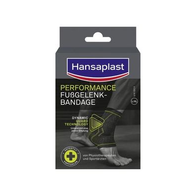 Hansaplast Fußgelenk-BandageGr. L/XL Knöchelumfang: 21,5 - 25,5 cm - B085SCQTDF | Pac