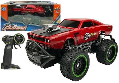 Ferngesteuertes Auto Offroad R / C Red High Wheels