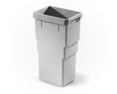 Hailo 13 Liter Inneneimer 1107229 hellgrau 258 x 198 x 413 mm