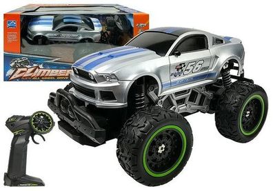 Ferngesteuertes Auto Offroad R / C Silver High Wheels