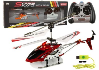 Syma S107G ferngesteuerter RC-Hubschrauber Gyroskop rot