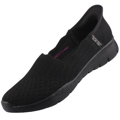 Skechers Slip-Ins Seager Believe It Schwarz 158980-BBK