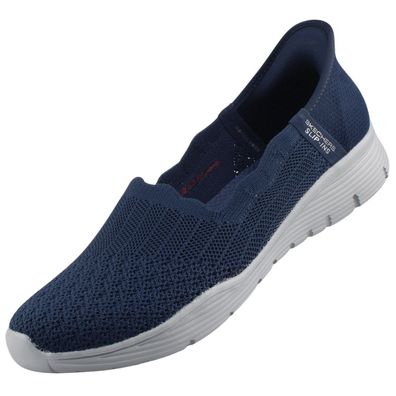 Skechers Slip-Ins Seager Believe It Blau 158980-NVY