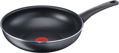 Tefal Wok-Pfanne Elegance C36719 28 cm Edelstahl wok für alle Herdarten kochen