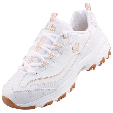 Skechers D'Lites Good Neutral Damen Sneaker Weiß 149807-WHT