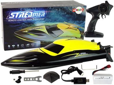 Motorboot R/C 2.4G Gelb 35 KM/H