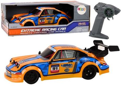 RC Ferngesteuertes Auto 1:16 Gummiräder Drift Orange