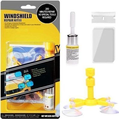 Windschutzscheiben Reparaturset Werkzeug Auto Windshield Repair Kit Retoo