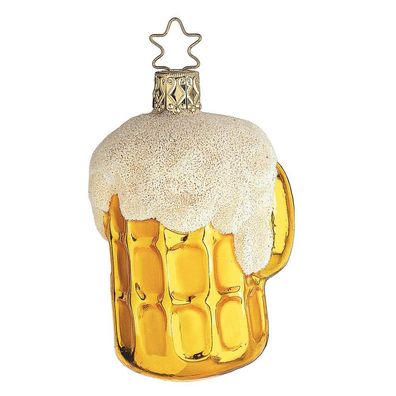 Auf der Wiesn 8 cm - Inge-Glas 10099S014 Bayerische Weihnacht - Christbaumschmuck Gla