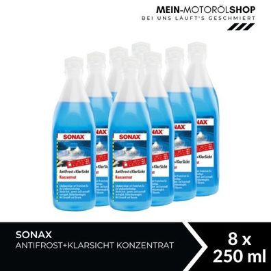 Sonax AntiFrost+KlarSicht Konzentrat Citrus 8x250 ML