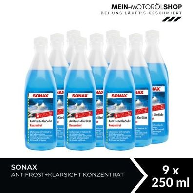 Sonax AntiFrost+KlarSicht Konzentrat Citrus 9x250 ML