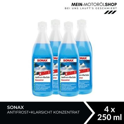 Sonax AntiFrost+KlarSicht Konzentrat Citrus 4x250 ML