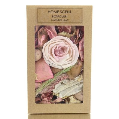 Kaemingk HOME SCENT Duft-Potpourri Lavender Lilac mit Rosenblüte - 150 Gramm