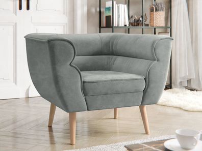 Sessel Bal 1 Sessel mit Armlehnen Einsitzer Polstersofa Lounge Relaxsessel