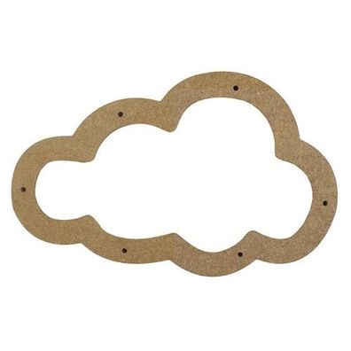 Durable Baby Accessoires Mobile Wolke zum Befestigen von gehäkelten Tierchen usw