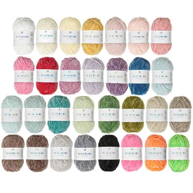 25g Rico Design Ricorumi Nilli Nilli Chenillegarn Stricken Häkeln GP 63,60€/1kg