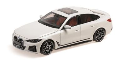 BMW Miniatur i4 M50 weiß 1:18