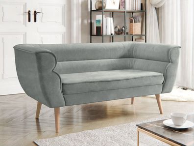 Sofa Bal 2 Polstersofa Modern ohne Bettkasten Wohnzimmer Polstercouch Skandinavisch