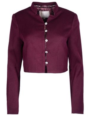 Krüger Trachtenjacke Dunja bordeaux - Größe: 34