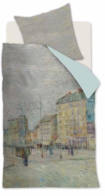 Beddinghouse van Gogh Mako-Satin-Bettwäsche-Garnitur Boulevard