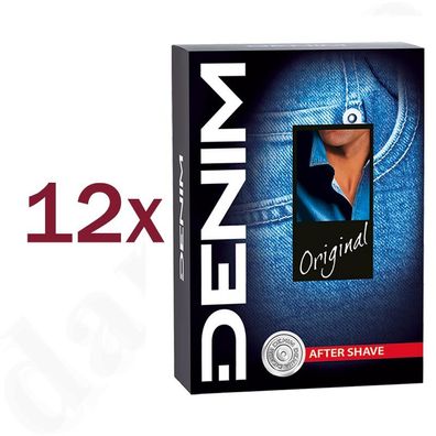 DENIM Original - After Shave 12x 100ml