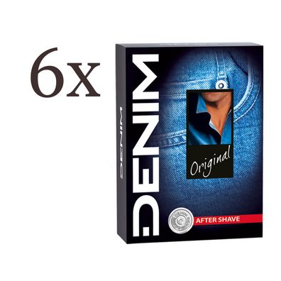 DENIM Original After Shave 6x 100ml