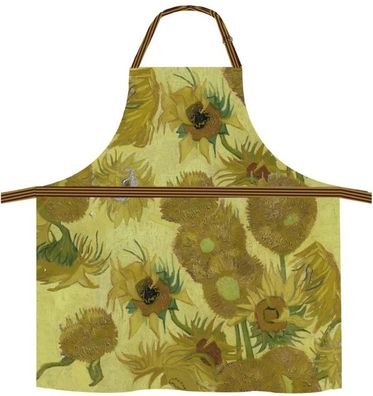 Beddinghouse van Gogh Schürze Sunflower Farbe Gelb Größe One size