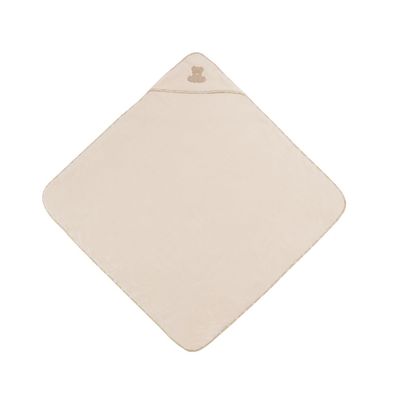 Vossen Kapuzentuch Teddy Farbe ivory 100x100cm