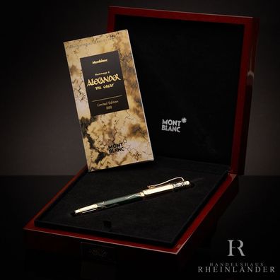 Montblanc Patron of Art 888 Edition 1998 Alexander der Große Füller ID 28640